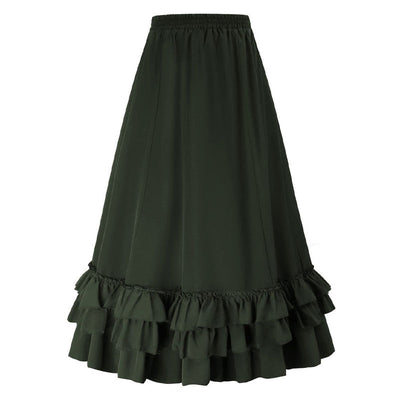 Vintage Gothic Victorian Renaissance Retro Women's Short Skirt Halloween Cosplay Costumes