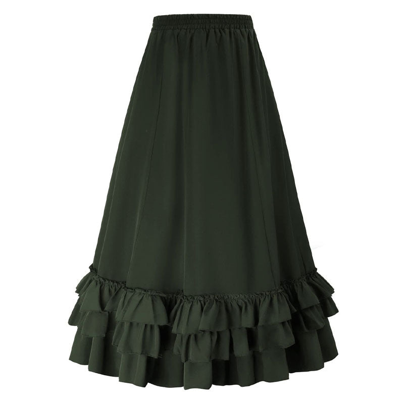 Vintage Gothic Victorian Renaissance Retro Women's Short Skirt Halloween Cosplay Costumes