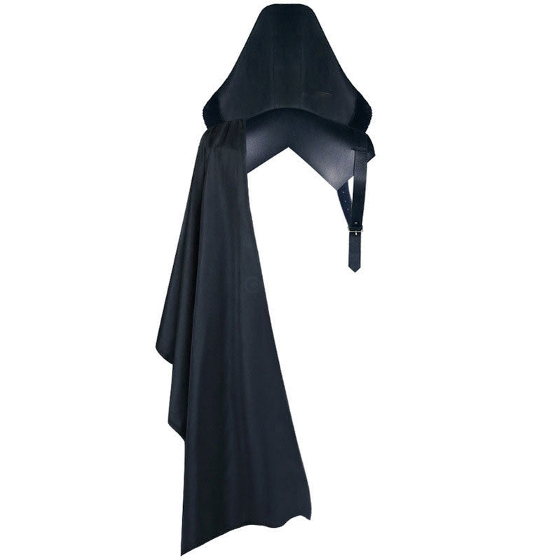 Halloween Party Medieval Retro Shawl Demon Vampire Dress Up Cloak Cosplay Costume