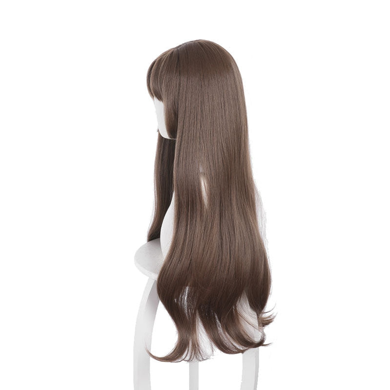 Anime Osananajimi ga Zettai ni Makenai Love Comedy Momosaka Maria Brown Long Cosplay Wigs