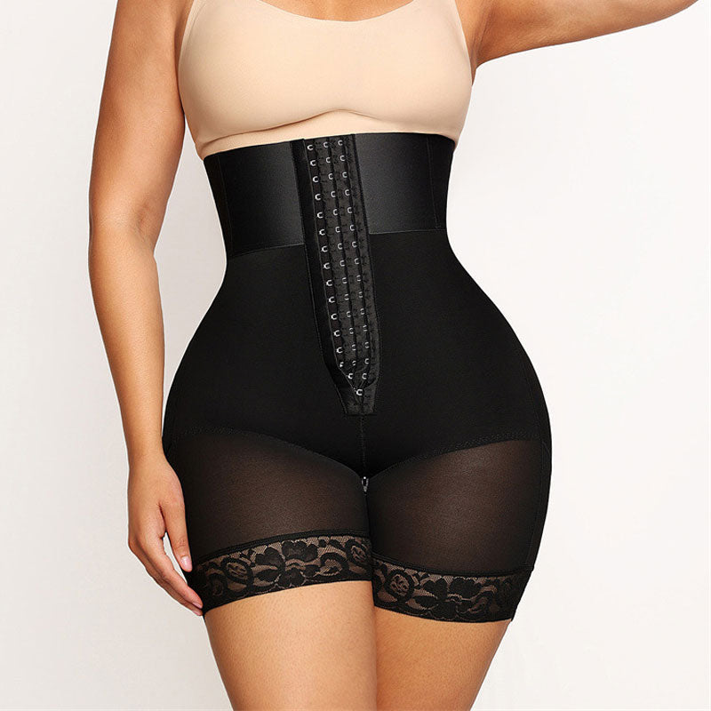 Plus Size Shapewear Faja Body Shaper Tummy Control Shapewear Fajas Colombianas Moldeadoras Butt Lifting Shorts