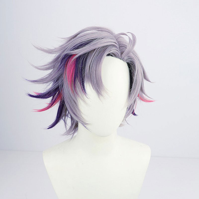 Hololive English Virtual YouTuber NIJISANJI XSOLEIL Fuwa Minato Cosplay Wigs