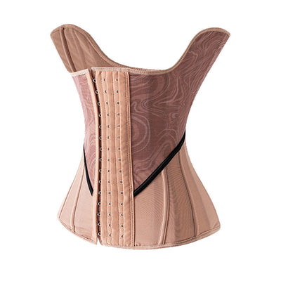 Women's Underbust Latex Sport Girdle Waist Trainer Corsets Hourglass Body Shaper