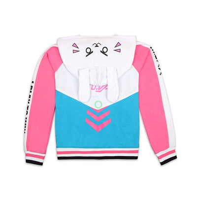 Game OW Overwatch D.Va Hana Song Hoodie Jacket Cosplay Costumes