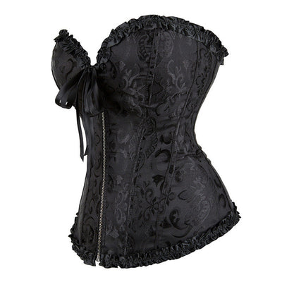 Court-styletro Z Reipper Jacquard Bustier Waist-cinching Corset Cosplay Costumes