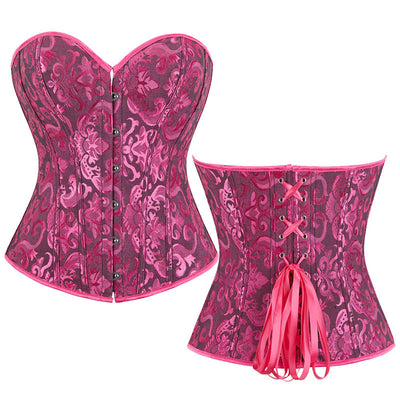 Court Style Bridal Corset Shaper Bust Lifting Waist Cinching Tight Bustier Camisole Tank Top Hourglass Shapewear