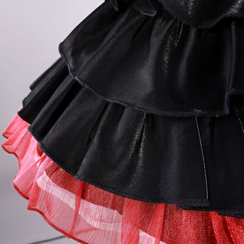 Vtuber Kasane Teto Halloween Little Devil Dress Cosplay Costumes
