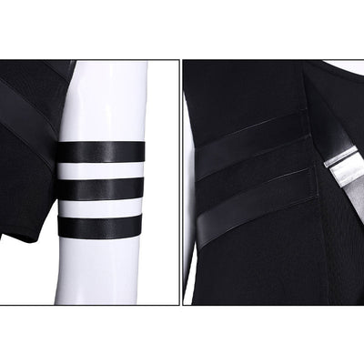 Tamon's B-Side Rintarō Kai Black Vest Uniform Cosplay Costume
