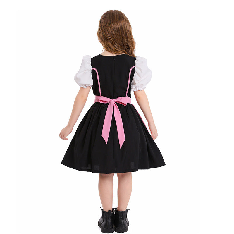 Medieval Farm Beer Festival Kids Halloween Dress Cosplay Costumes