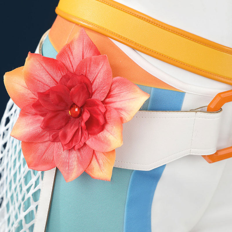 Overwatch Beachside Juno Swimsuit Cosplay Costume