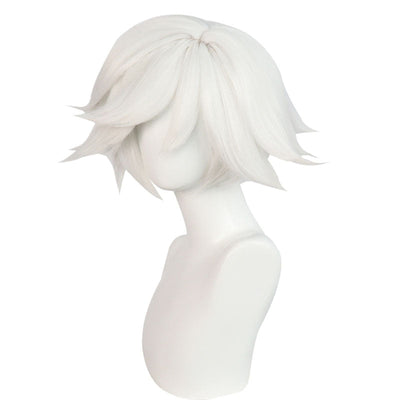 Hazbin Hotel Angel Dust White Cosplay Wigs