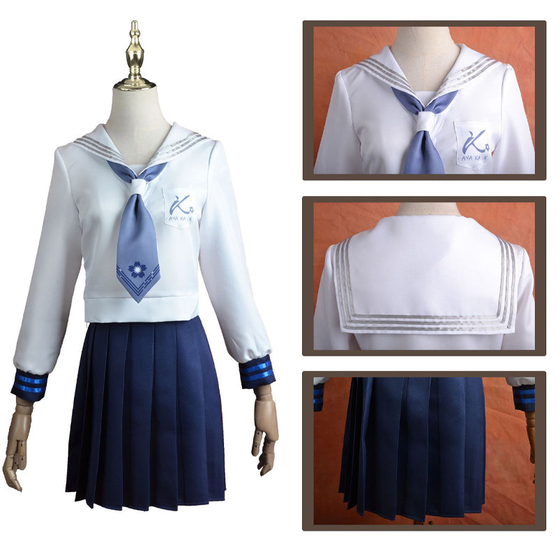 Game Genshin Impact X HeyTea Kamisato Ayaka Kamisato Ayato Cosplay Costumes