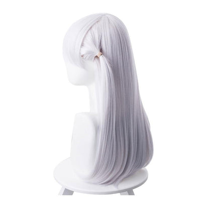 FGO Fate Grand Order Kama 55cm Long Silver Halloween Cosplay Wigs