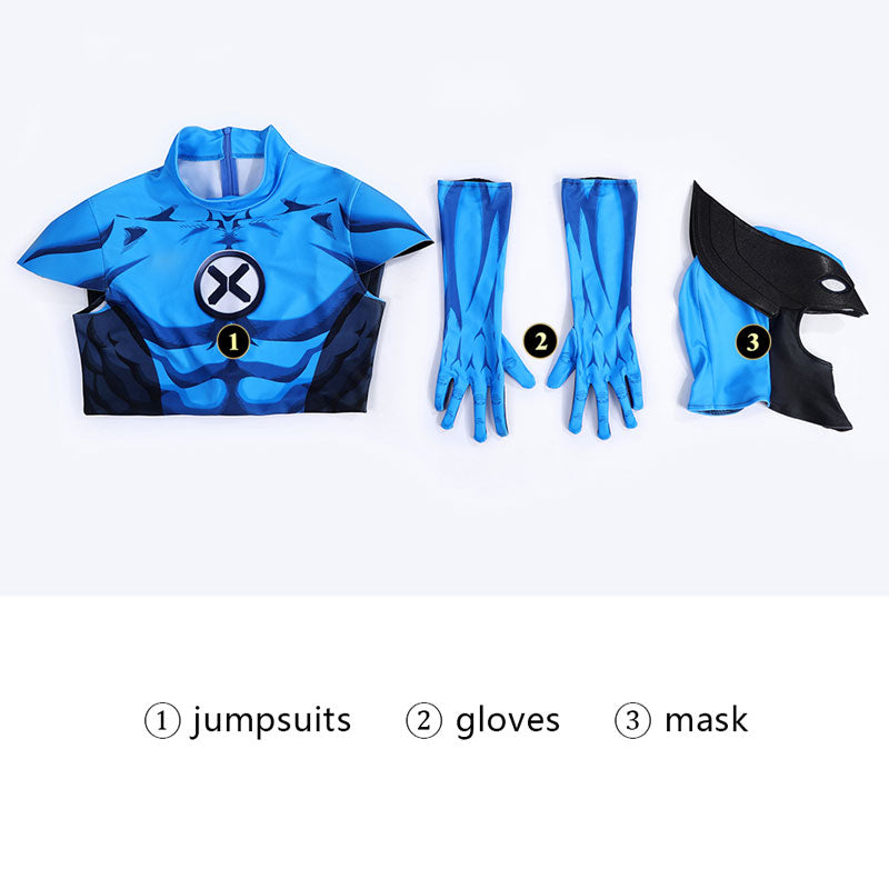 Fantastic Four WOLVERINE Jumpsuit Cosplay Costumes