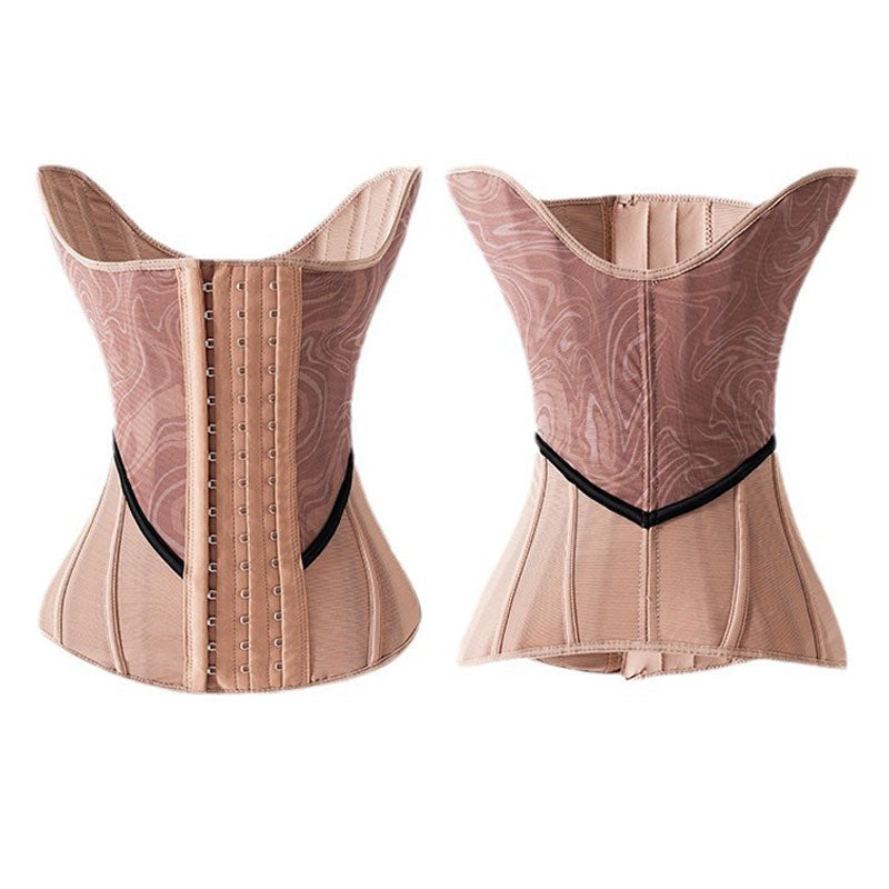 Women's Underbust Latex Sport Girdle Waist Trainer Corsets Hourglass Body Shaper