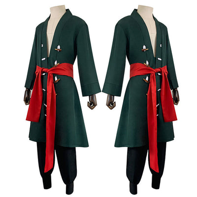 Anime One Piece Roronoa Zoro Cosplay Costume