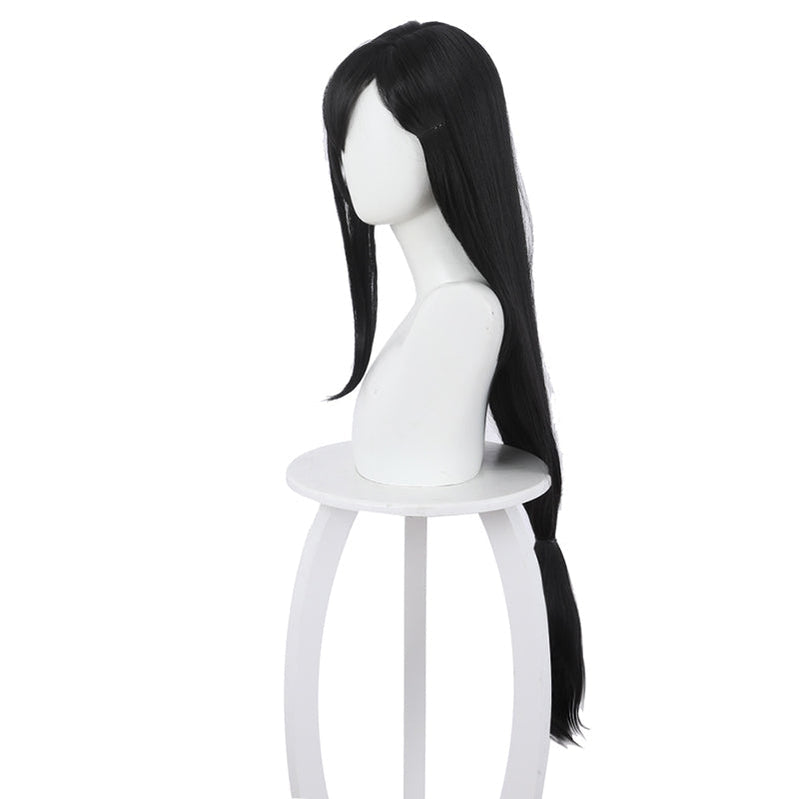 Game Final Fantasy VII Remake FF7 Tifa Lockhart Long Black Cosplay Wigs