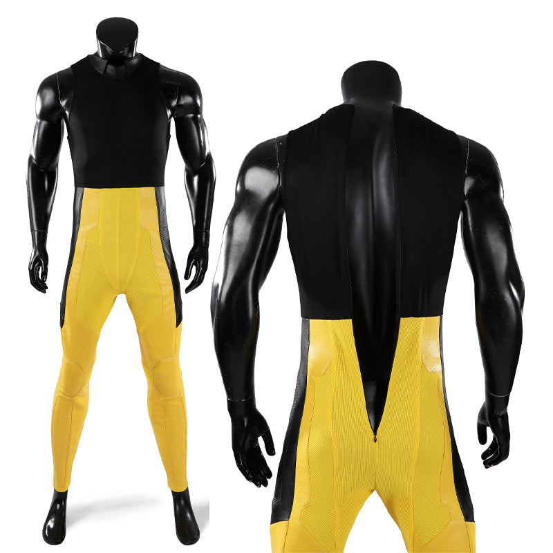 Marvel Wolverine Wolverine Yellow Battle Suit Cosplay Costumes