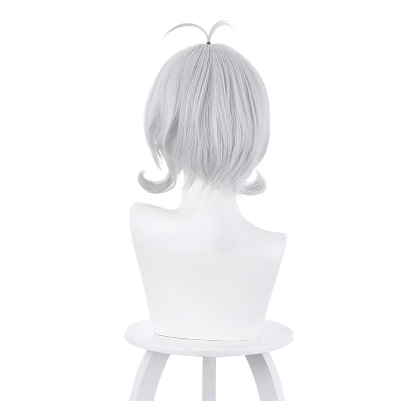 Princess Connect! Re:Dive Kokoro Natsume Silver Gray Short Synthetic Cosplay Wig