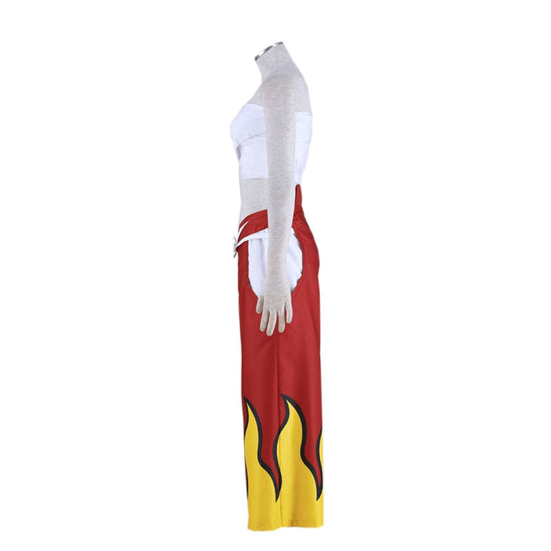 Anime Fairy Tail Erza Scarlet Red Female Cosplay Costume