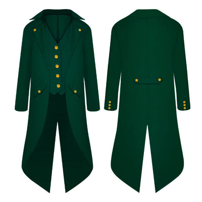 European Style Medieval Retro Punk Children's Tuxedo Cosplay Costumes