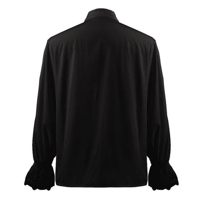 European Style Medieval Victorian Steampunk Ruffled Shirt Halloween Cosplay Costumes