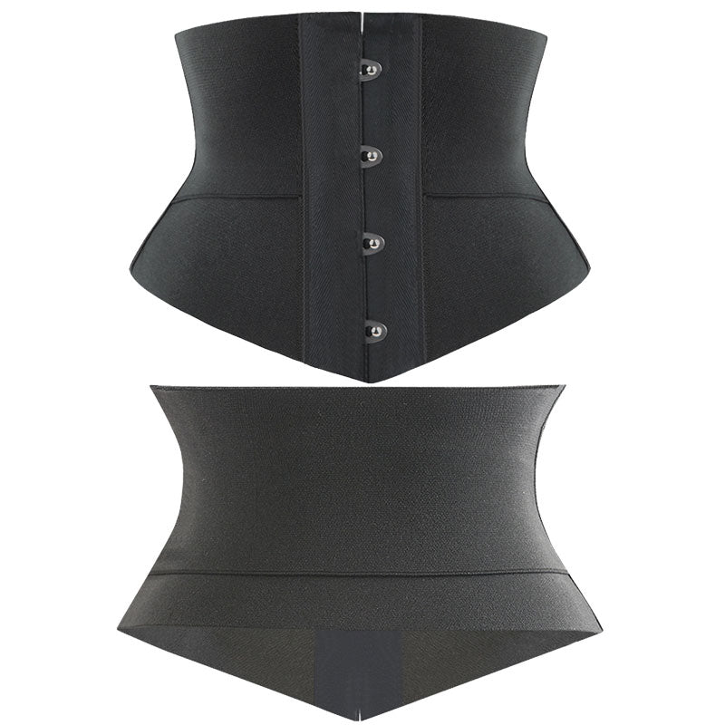 Waist Control Slimming Corset Tie-Up Corset Hourglass Silhouette Funnel Corset