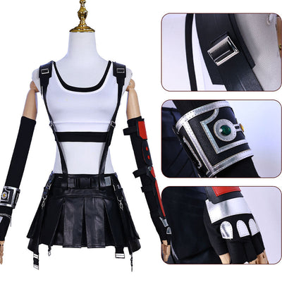 Final Fantasy VII Remake FF7 Tifa Lockhart Cosplay Costume