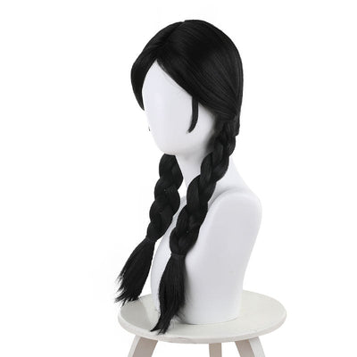 Identity V Toy Merchant Anne Lester Black Cosplay Wigs