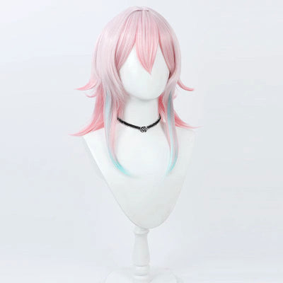 Honkai: Star Rail March 7th Pink Blue Cosplay Wigs