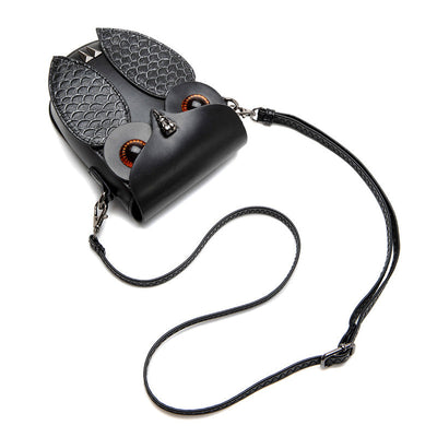 Punk Women's Snakeskin Patchwork Anchor Eagle Handbag Shoulder Bag Cosplay Props