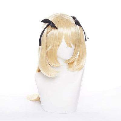 Game Genshin Impact Fischl Blonde Cosplay Wigs
