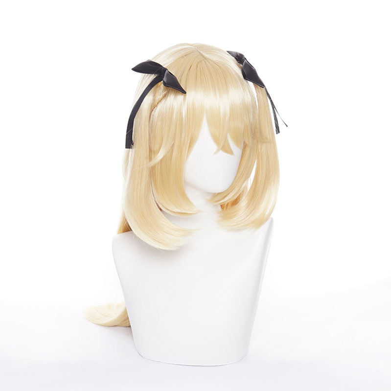 Game Genshin Impact Fischl Blonde Cosplay Wigs