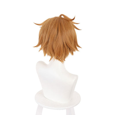 Game Genshin Impact Tartaglia Brown Cosplay Wigs