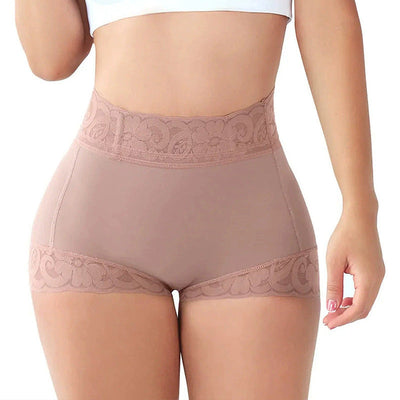 High Waisted Hip Lifting Tummy Control Non Slip Lace Safety Underwear Cosplay Costumes