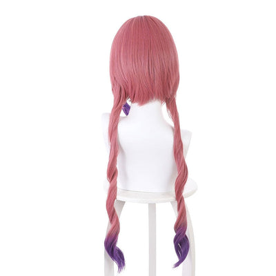 Miss Kobayashi's Dragon Maid Ilulu Gallery Pink Gradient Purple Long Cosplay Wigs