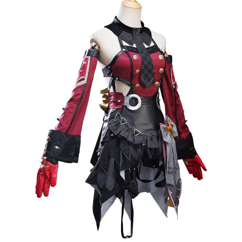 Genshin Impact Goth Girl Daily Meropide M Cosplay Costumes