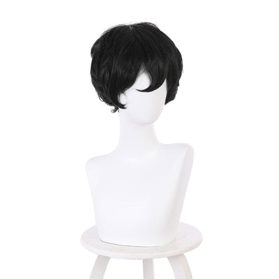 Anime The Duke of Death and His Maid Duke Black Short Cosplay Wigs