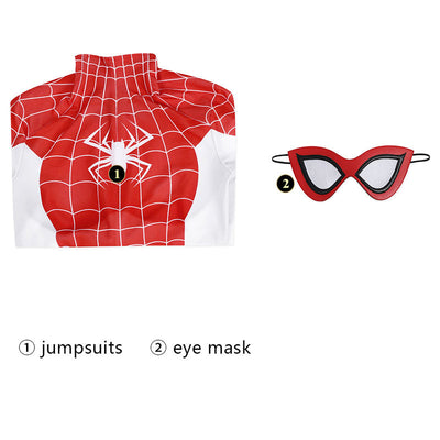 Spider-Man Earth-18119 Mary Jane Watson Cosplay Costumes