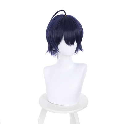 Anime Osananajimi ga Zettai ni Makenai Love Comedy Maru Sueharu Blue Purple Short Cosplay Wig