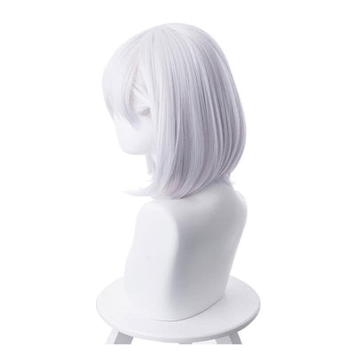 FGO Fate Grand Order Assassin Kama 35cm Short Silver Grey Halloween Cosplay Wigs
