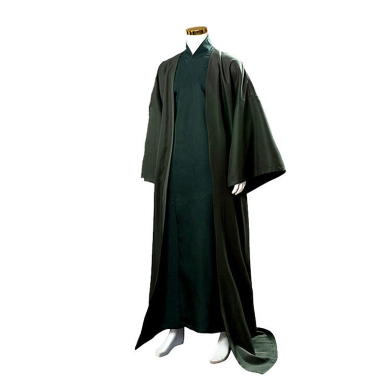 Halloween Costume Movie Men's Green Cape Long Party Uniform Cloak Cosplay Costumes