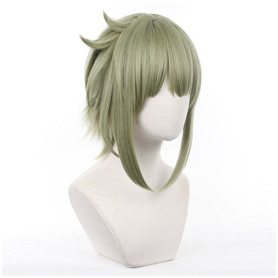 Mobile Suit Gundam: The Witch from Mercury Elan Ceres Green Cosplay Wig
