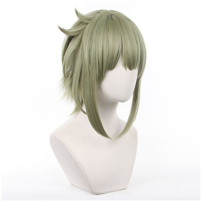 Mobile Suit Gundam: The Witch from Mercury Elan Ceres Green Cosplay Wig