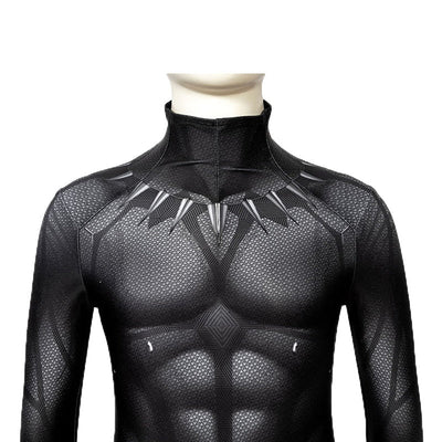 Movie Captain America Civil War Black Panther Children Jumpsuit Cosplay Costume