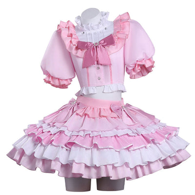 Puella Magi Madoka Magica Madoka Kaname Stage Outfit Cosplay Costumes