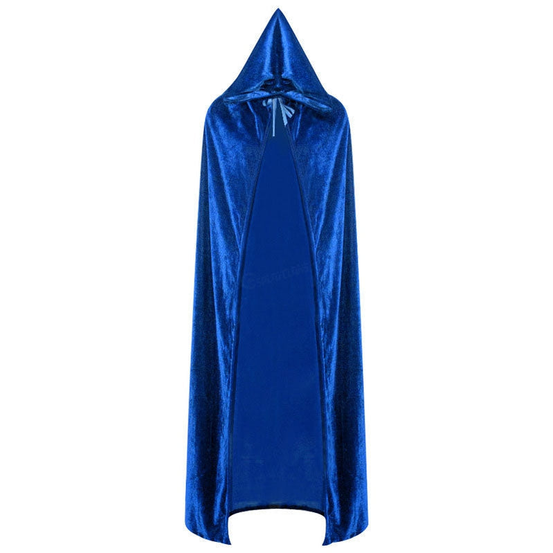 New Halloween Cloak Reaper Sorcerer Witch Long Multicolor Cosplay Cloak