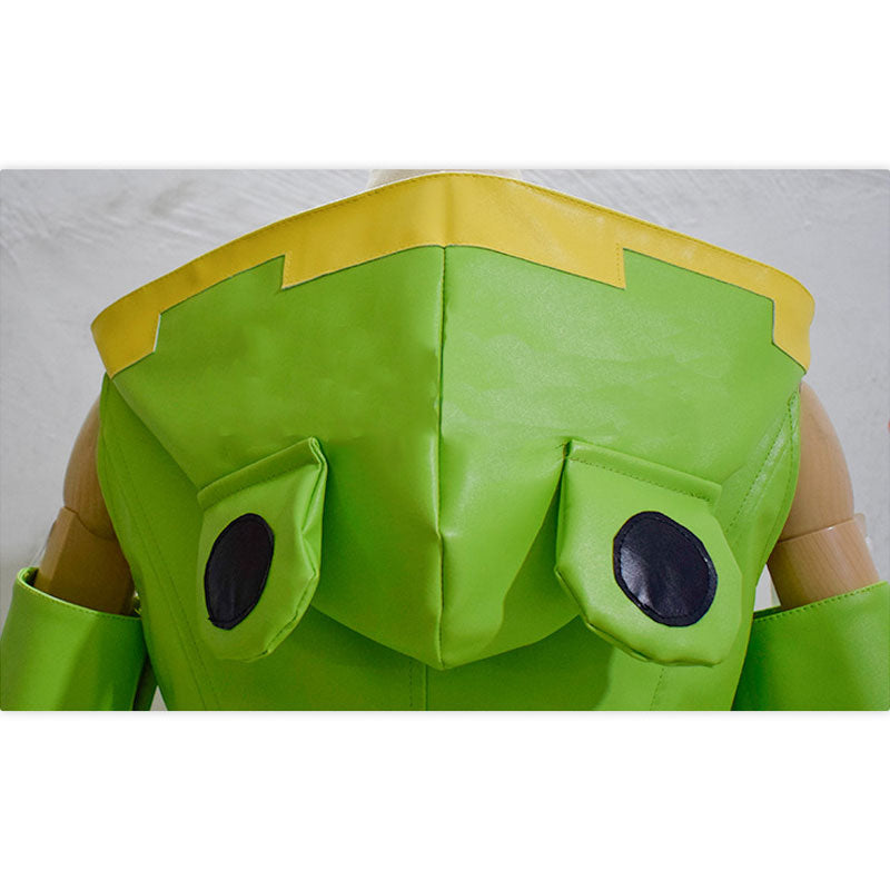 Anime Cardcaptor Sakura: Clear Card Sakura Frog Raincoat Fullset Cosplay Costumes