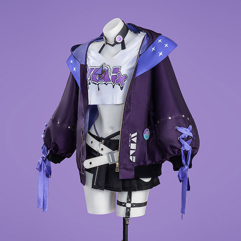 Honkai: Star Rail x Galaxy Silver Wolf Cosplay Costumes
