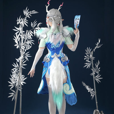 Overwatch 2 Bai Ze Kiriko Cosplay Costumes